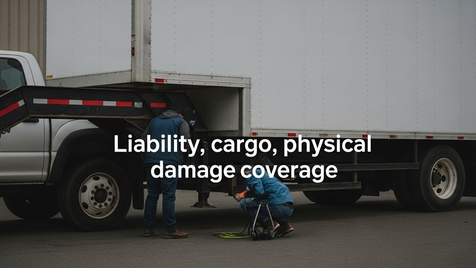 Hotshot and box truck setup in Florida covered by owner-operator insurance